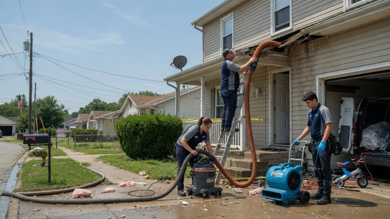 Water Damage Restoration in Waverly, IL near me